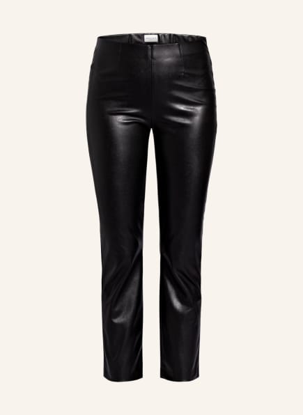 SEDUCTIVE 7/8 leggings CINDY in leather look , Color: BLACK (Image 1)