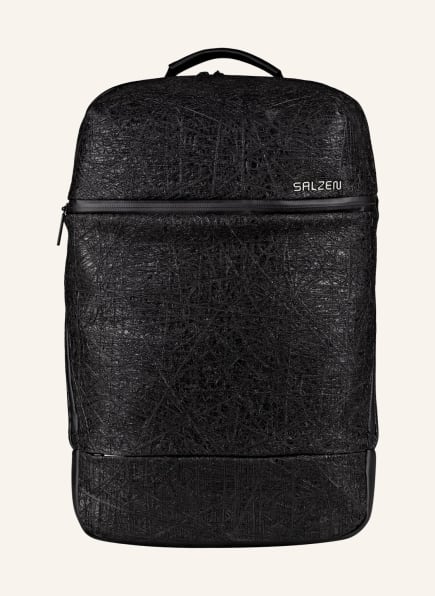 SALZEN Backpack SAVVY with laptop compartment 15 L, Color: BLACK (Image 1)