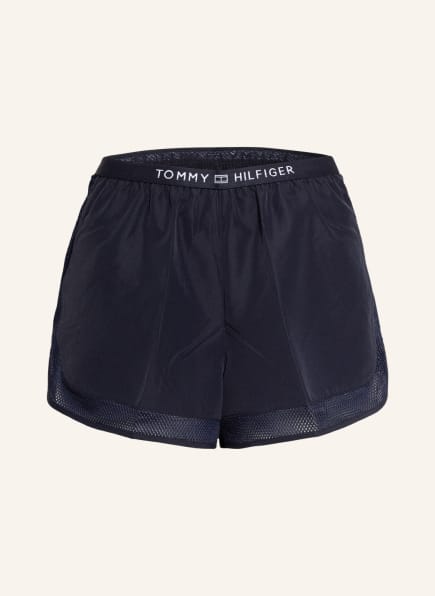 TOMMY HILFIGER Laufshorts RUNNER mit Mesh-Einsätzen, Farbe: DUNKELBLAU (Bild 1)