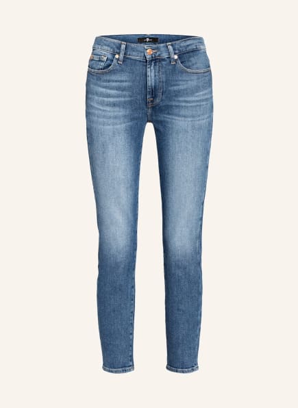 7 for all mankind Skinny Jeans ROXANNE, Farbe: Pier MID BLUE (Bild 1)