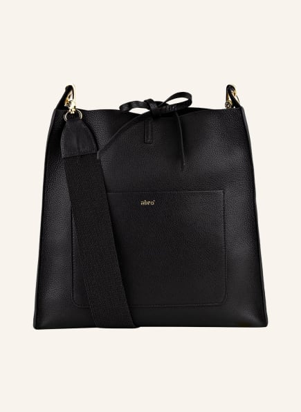 abro Hobo-Bag RAQUEL mit Pouch, Farbe: SCHWARZ (Bild 1)