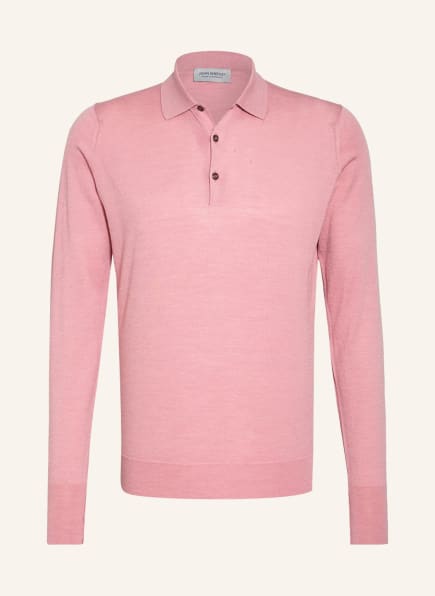 JOHN SMEDLEY Strick-Poloshirt, Farbe: ROSA (Bild 1)