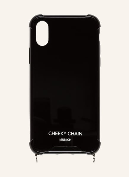 CHEEKY CHAIN MUNICH Smartphone-Hülle, Farbe: SCHWARZ (Bild 1)