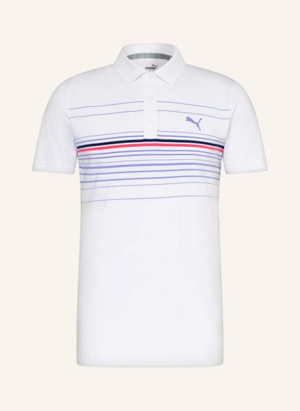 PUMA Performance polo shirt CANYON, Color: WHITE (Image 1)