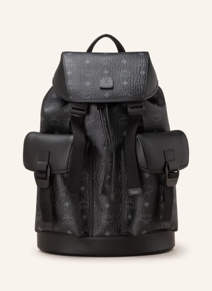 MCM Backpack BRANDENBURG VISETOS, Color: BLACK (Image 1)