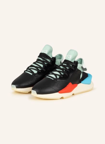 Y-3 Sneakers KAIWA, Color: BLACK/ RED/ MINT (Image 1)