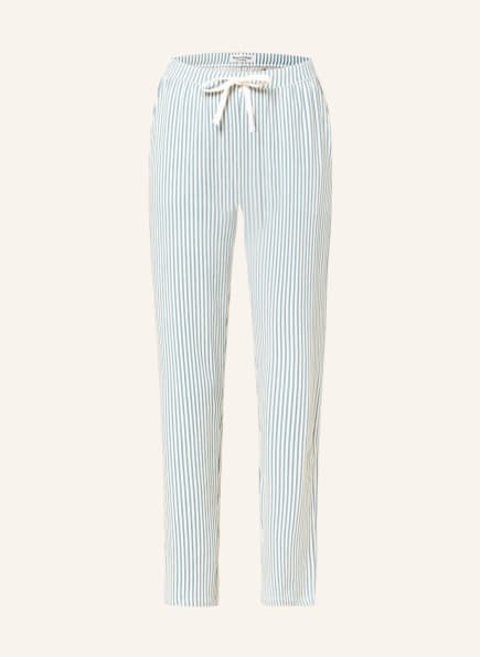 Marc O'Polo Lounge pants, Color: TEAL/ WHITE (Image 1)