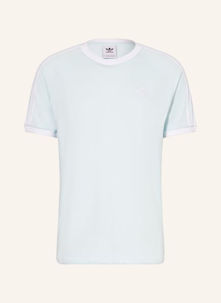 adidas Originals T-shirt ADICOLOR CLASSICS TRACE, Color: LIGHT BLUE/ WHITE (Image 1)