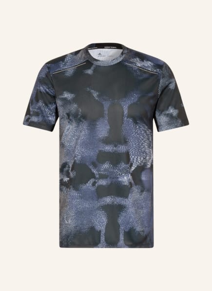 adidas T-Shirt D4T HIIT mit Mesh, Farbe: SCHWARZ/ BLAU (Bild 1)