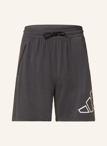 adidas Trainingsshorts TRAIN ICONS, Farbe: DUNKELGRAU (Bild 1)