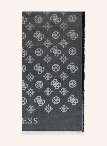 GUESS Scarf VIKKY, Color: BLACK/ WHITE (Image 1)