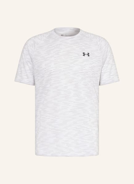 UNDER ARMOUR T-shirt TECH 2.0 DASH, Color: WHITE/ LIGHT GRAY (Image 1)