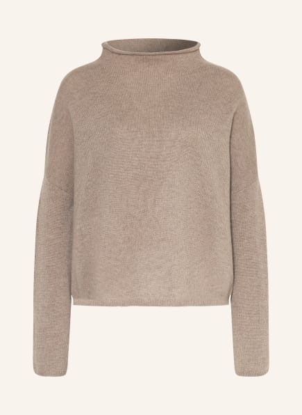LISA YANG Cashmere-Pullover, Farbe: TAUPE (Bild 1)