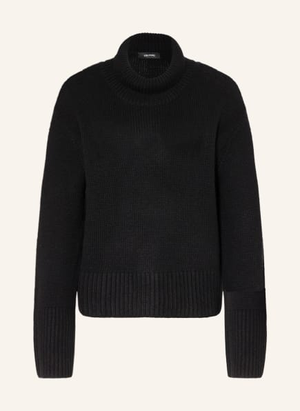 LISA YANG Rollkragenpullover FLEUR aus Cashmere, Farbe: SCHWARZ (Bild 1)