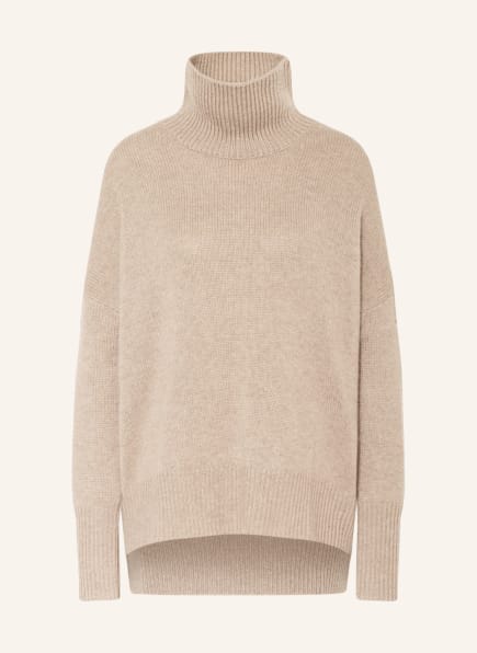 LISA YANG Turtleneck sweater HEIDI in cashmere, Color: TAUPE (Image 1)