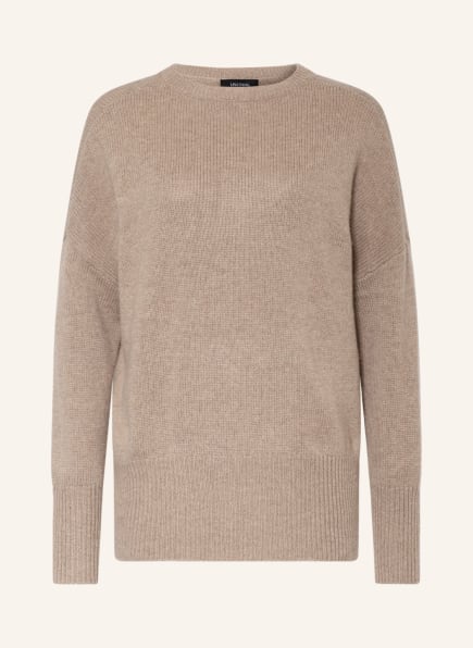 LISA YANG Cashmere-Pullover, Farbe: TAUPE (Bild 1)