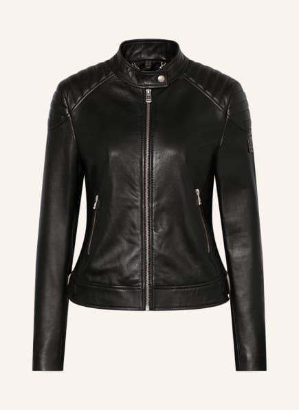 BELSTAFF Leather jacket MOLLISON, Color: BLACK (Image 1)