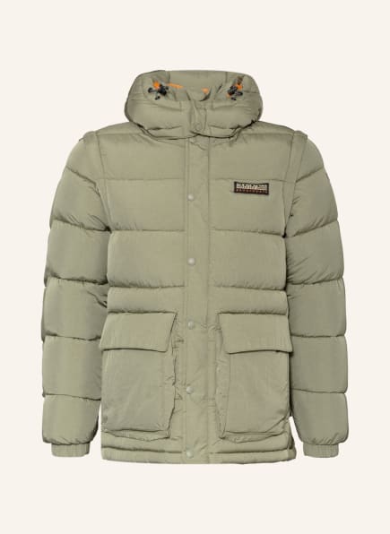 NAPAPIJRI Quilted jacket CHAIRLIFT, Color: OLIVE (Image 1)