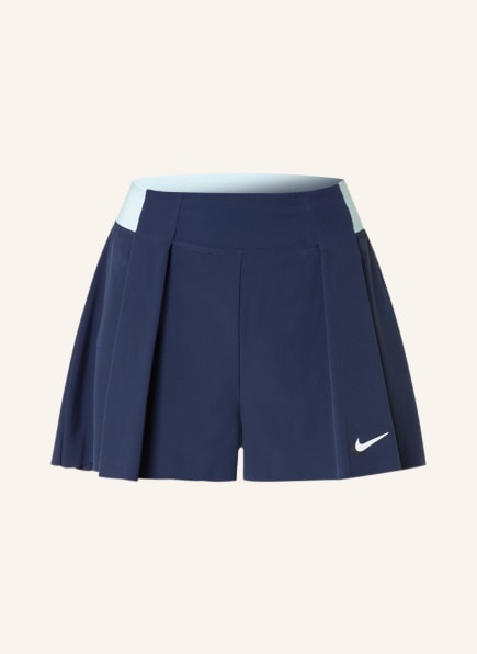Nike 2-in1 tennis shirt COURT DRI-FIT SLAM, Color: DARK BLUE/ LIGHT BLUE (Image 1)