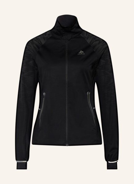 odlo Laufjacke ZEROWEIGHT PRO WARM mit Mesh, Farbe: 15000 BLACK (Bild 1)