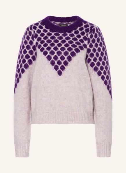 ISABEL MARANT Sweater JADEN with mohair, Color: PURPLE/ LIGHT PURPLE (Image 1)