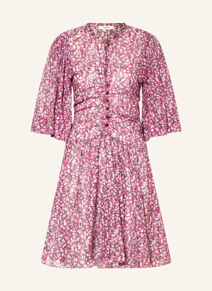 ISABEL MARANT ÉTOILE Kleid LARILI, Farbe: PINK/ OLIV/ CREME (Bild 1)