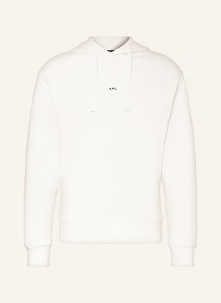 A.P.C. Hoodie, Color: WHITE (Image 1)