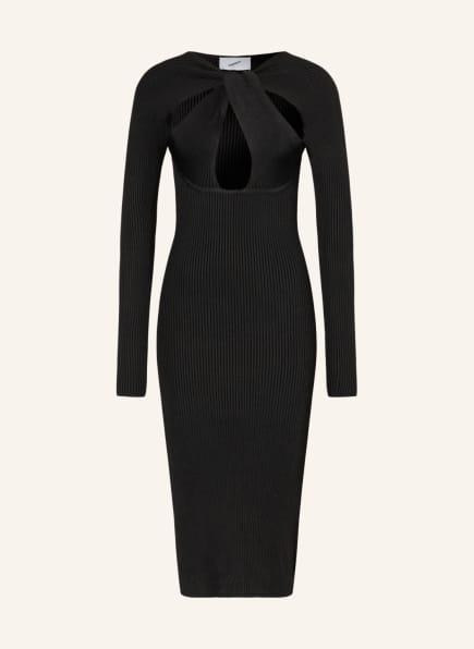 coperni Knit dress with cut-outs, Color: BLACK (Image 1)