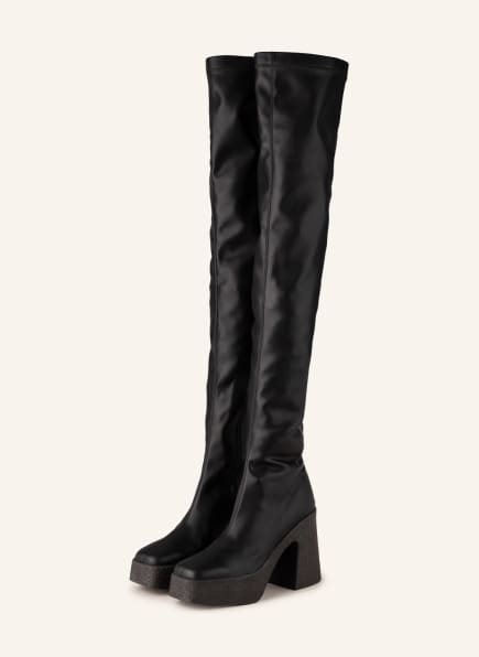 STELLA McCARTNEY Over the knee boots SKYLA , Color: BLACK (Image 1)