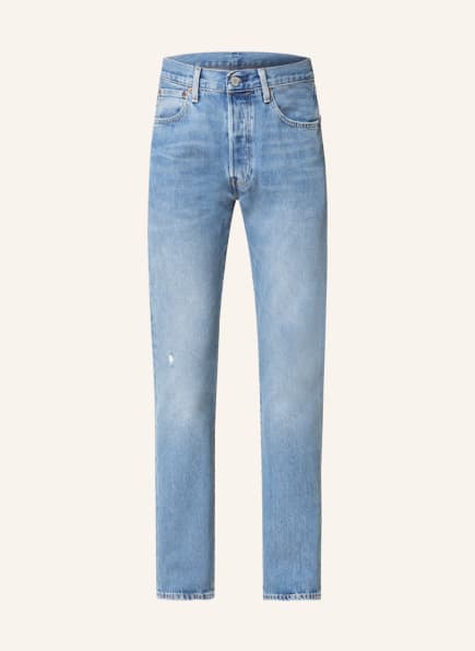 Levi's® Jeans 501 straight fit , Color: 45 Med Indigo - Worn In (Image 1)