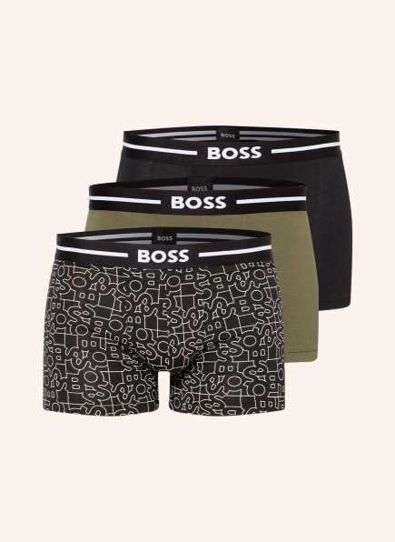 BOSS 3er-Pack Boxershorts, Farbe: SCHWARZ (Bild 1)