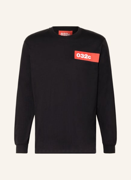 032c Long sleeve shirt, Color: BLACK (Image 1)