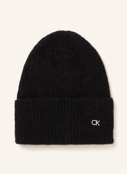 Calvin Klein Hat with alpaca, Color: BLACK (Image 1)