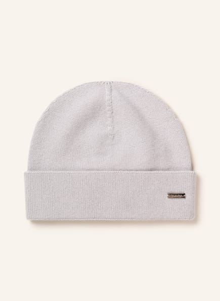 Calvin Klein Hat with cashmere, Color: LIGHT GRAY (Image 1)