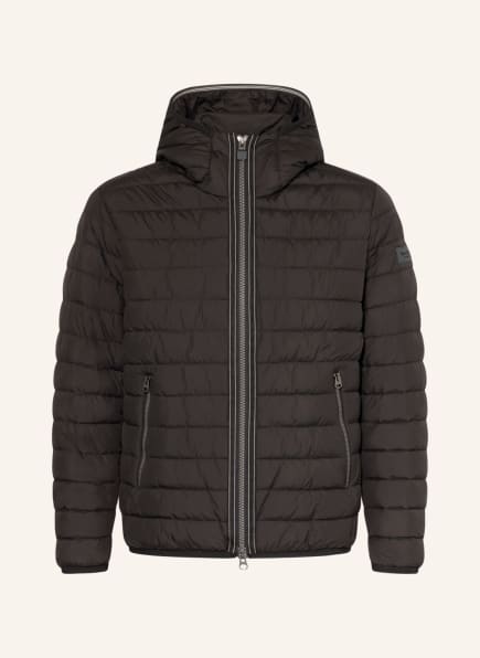 Marc O\u2019Polo Quilted Jacket black wet-look Fashion Jackets Quilted Jackets Marc O’Polo 
