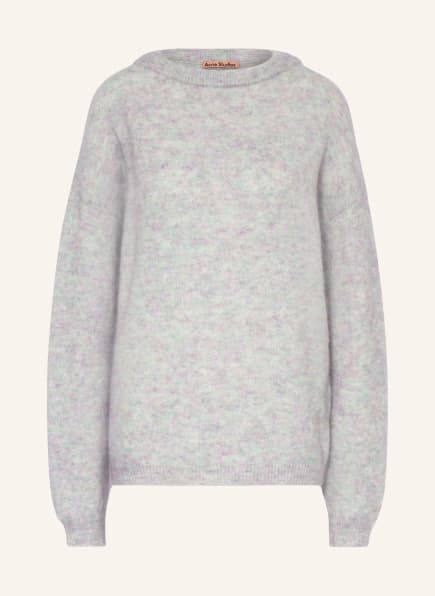 Acne Studios Sweater with mohair , Color: LIGHT BLUE/ LIGHT PURPLE (Image 1)