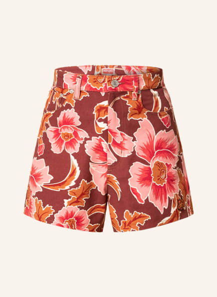 KENZO Shorts , Farbe: DUNKELROT/ PINK (Bild 1)