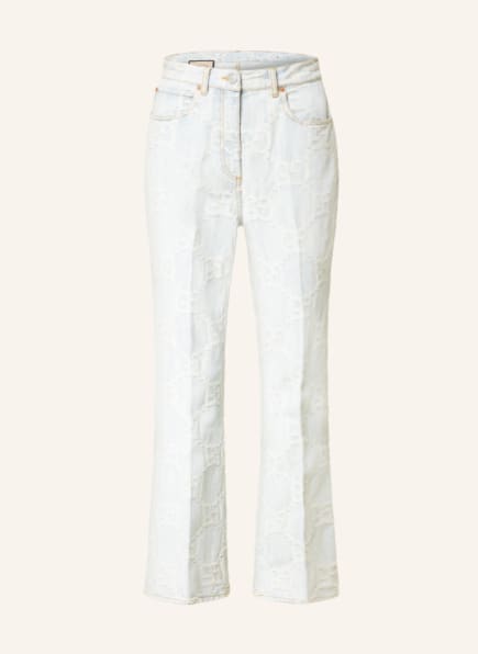 GUCCI Bootcut jeans, Color: 4692 LIGHT BLUE/IVORY (Image 1)
