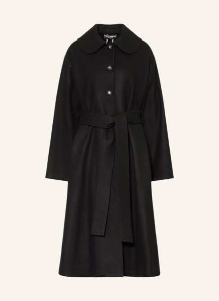 DOLCE & GABBANA Wool coat , Color: BLACK (Image 1)