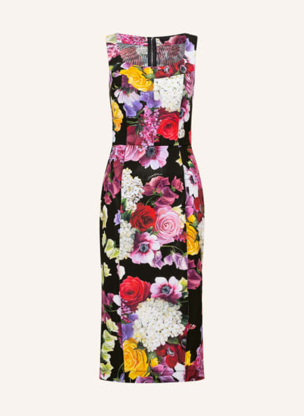 DOLCE & GABBANA Cocktail dress, Color: BLACK/ YELLOW/ RED (Image 1)