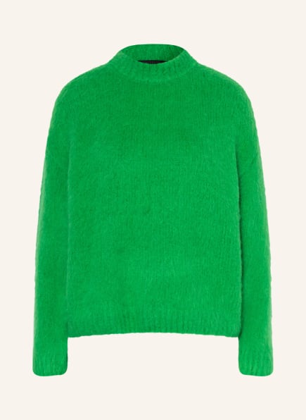 DRYKORN Oversized-Pullover RAMEA aus Alpaka, Farbe: GRÜN (Bild 1)