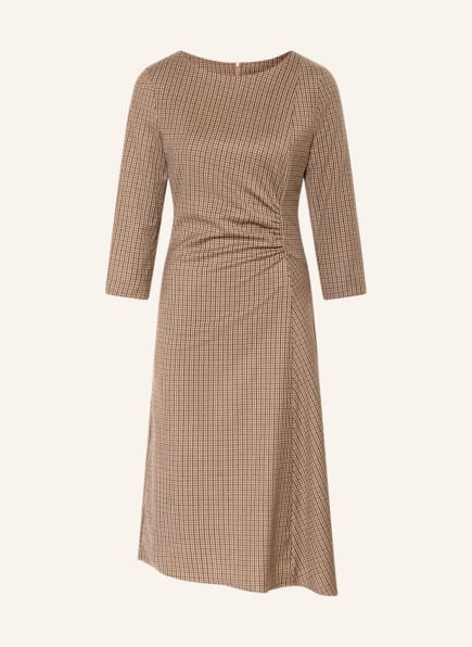 WEEKEND MaxMara Dress UCCIO with 3/4 sleeves, Color: BLACK/ BROWN/ LIGHT BROWN (Image 1)