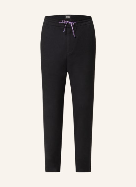 SCOTCH & SODA Chinos THE DRIFT regular tapered fit tapered fit in jogger style, Color: BLACK (Image 1)
