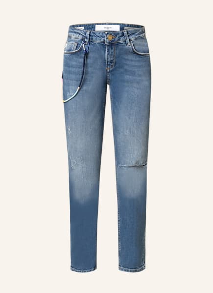 GOLDGARN DENIM Destroyed Jeans ROSENGARTEN, Color: 1010 Vintage Blue (Image 1)