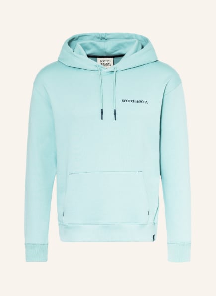 SCOTCH & SODA Hoodie, Color: TURQUOISE (Image 1)