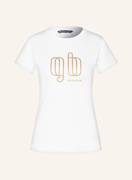 GOLDBERGH T-shirt MIDTOWN, Color: WHITE/ GOLD (Image 1)