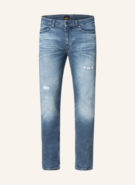 BOSS Destroyed Jeans DELAWARE Slim Fit, Farbe: 409 DARK BLUE (Bild 1)