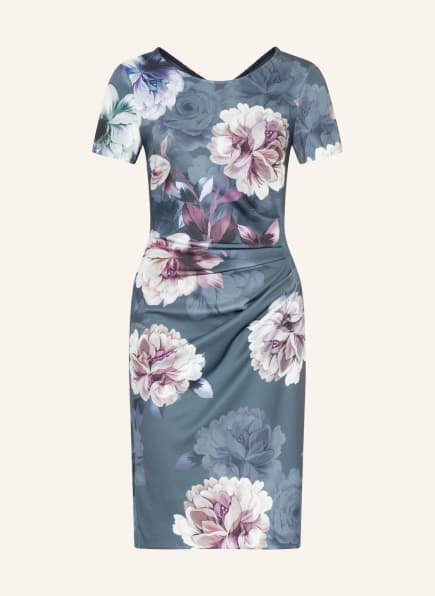 SWING Cocktailkleid, Farbe: BLAU/ LILA/ WEISS (Bild 1)