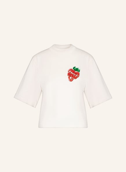 Palm Angels T-shirt, Color: WHITE/ RED/ GREEN (Image 1)
