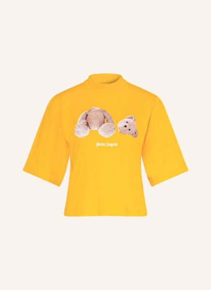 Palm Angels T-shirt, Color: YELLOW/ BROWN (Image 1)
